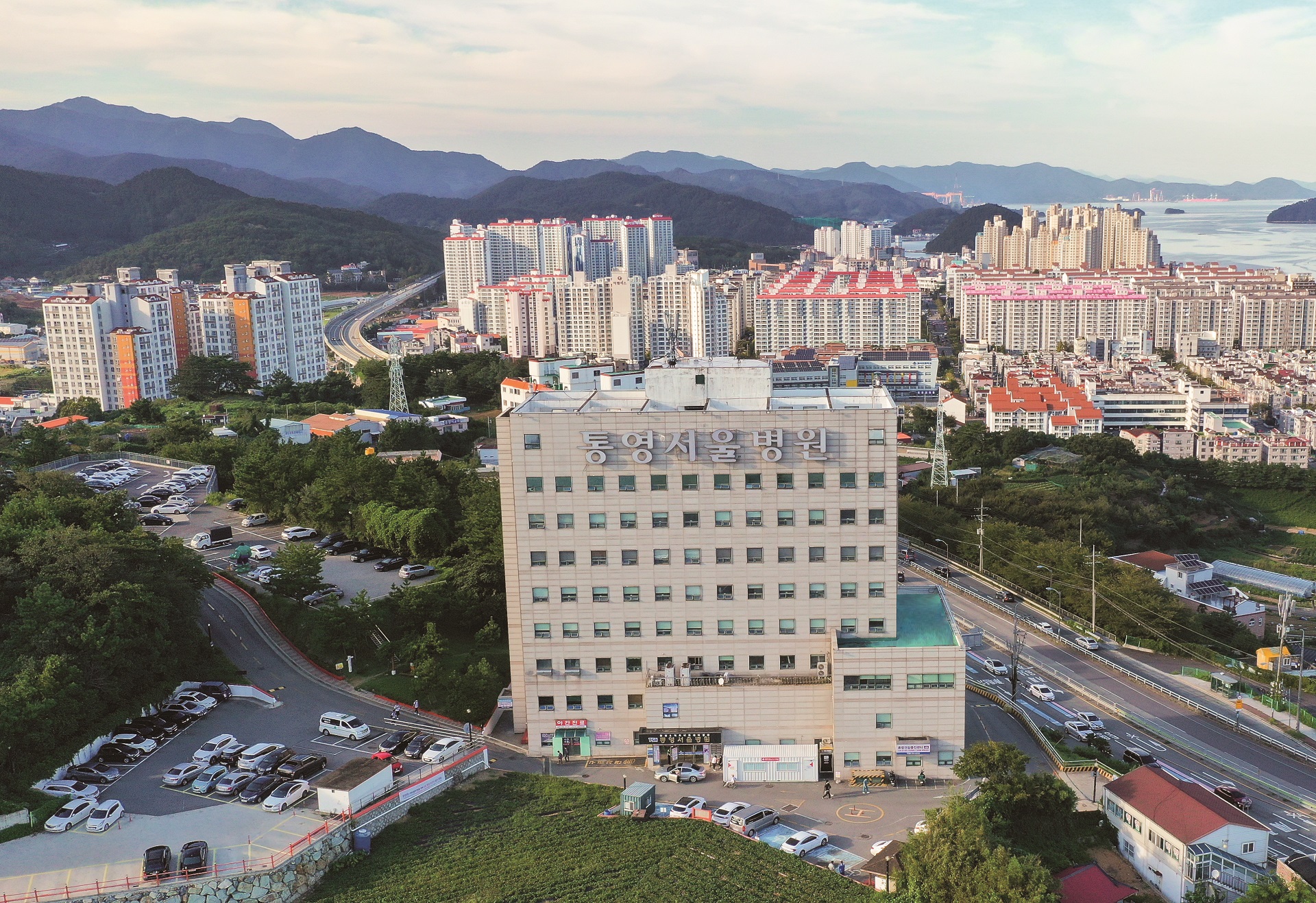 통영서울병원 건물 전경